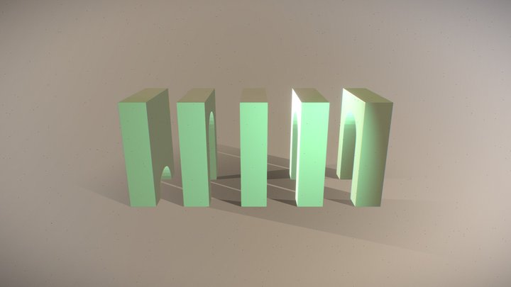Hallway 3D Model