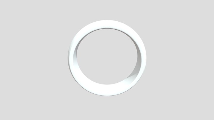 Comfort Profile Men's Engagement Ring – Modelo 3D gratuito STL