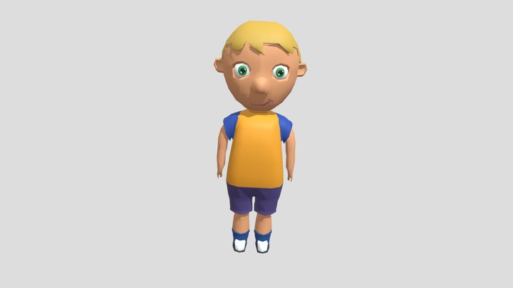 PartygoerModel_w Animation 3D Model