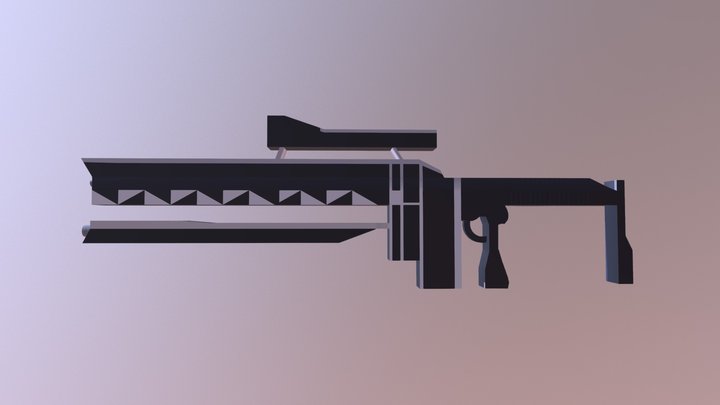 Unreal Tournament Weapon 3D Model
