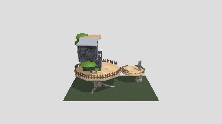 TreeHouse Salvador Sanchez-Moreno 3D Model