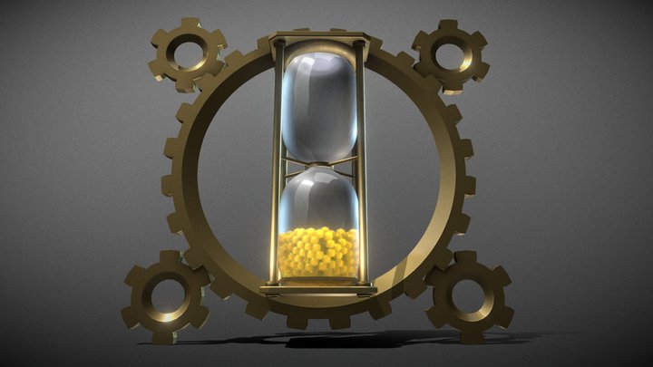 Hourglass Clockwork - Refraction Test 1