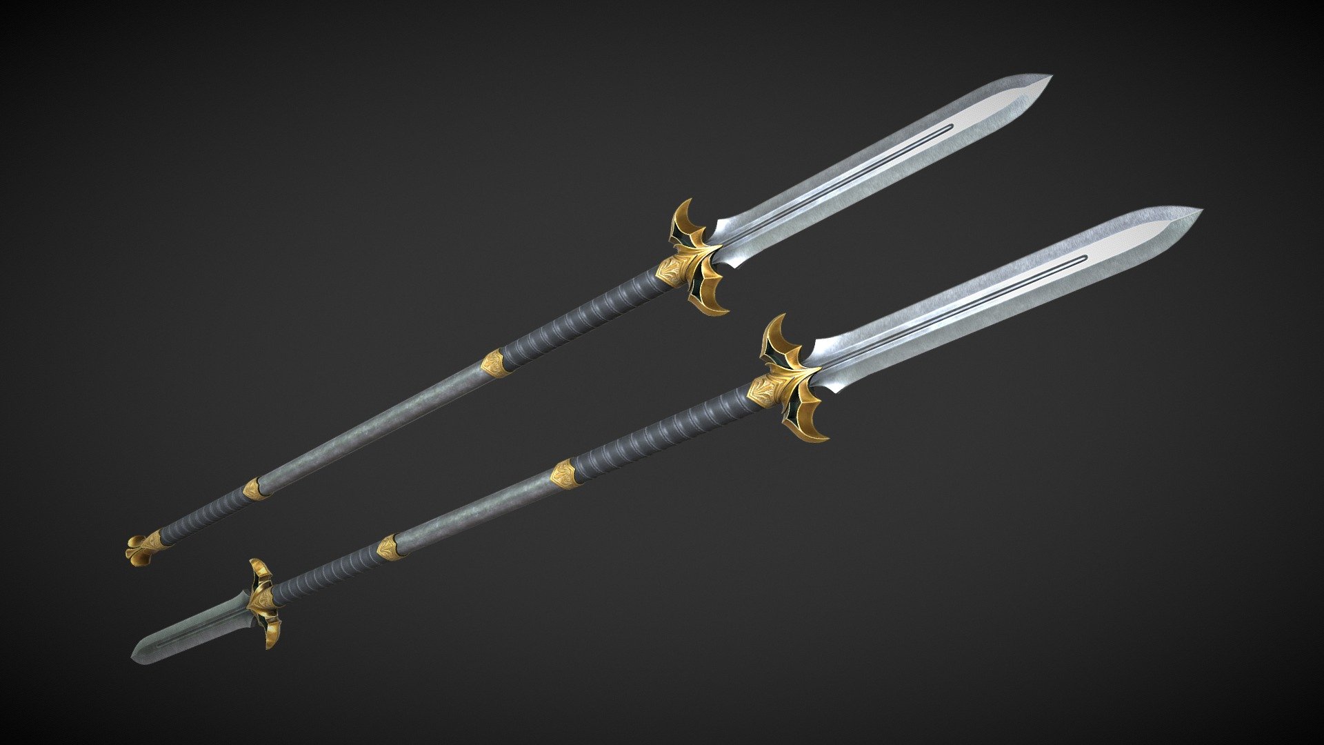 Spear & Glaive A2 - Buy Royalty Free 3D model by Don_Falcone [0f8fa26 ...