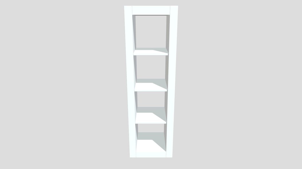 Ikea Style Shelf With 4 Subjects