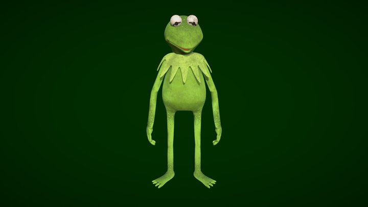 Kermit_the_frog 3D Model