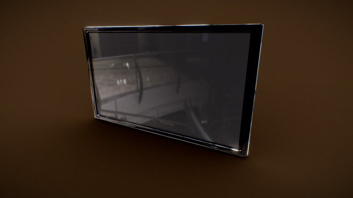 TV 3d Model 3D Model