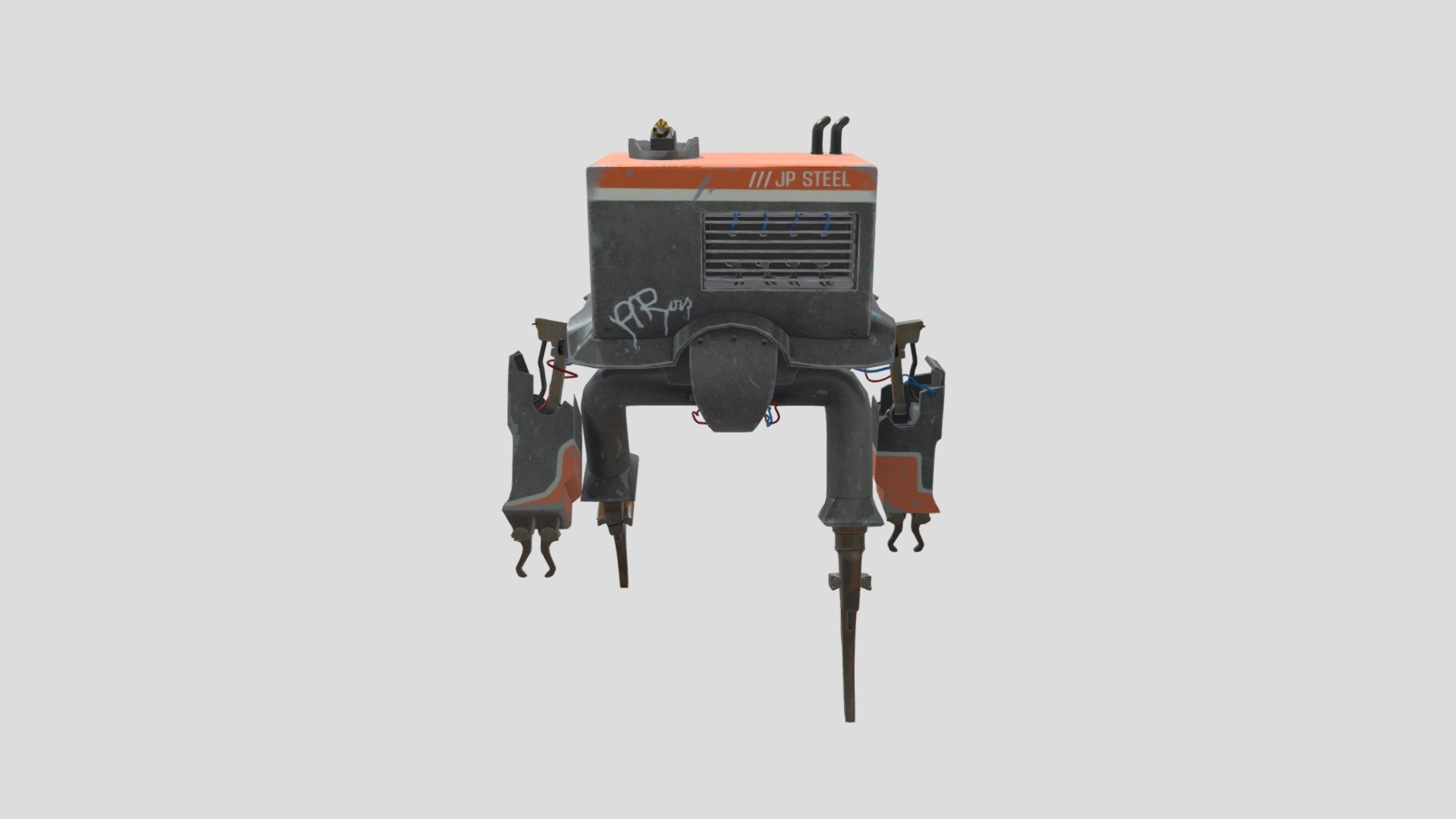 The Metafan Robot - 3D model by Vane367 [0f92556] - Sketchfab