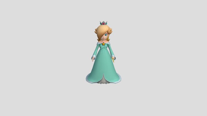 Rosalina 3D Model