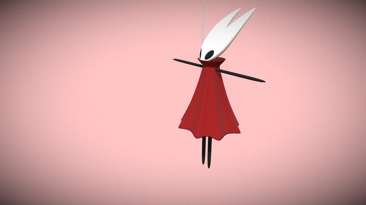 Hornet - Hollow Knight: Silksong (Rigged) 3D Model