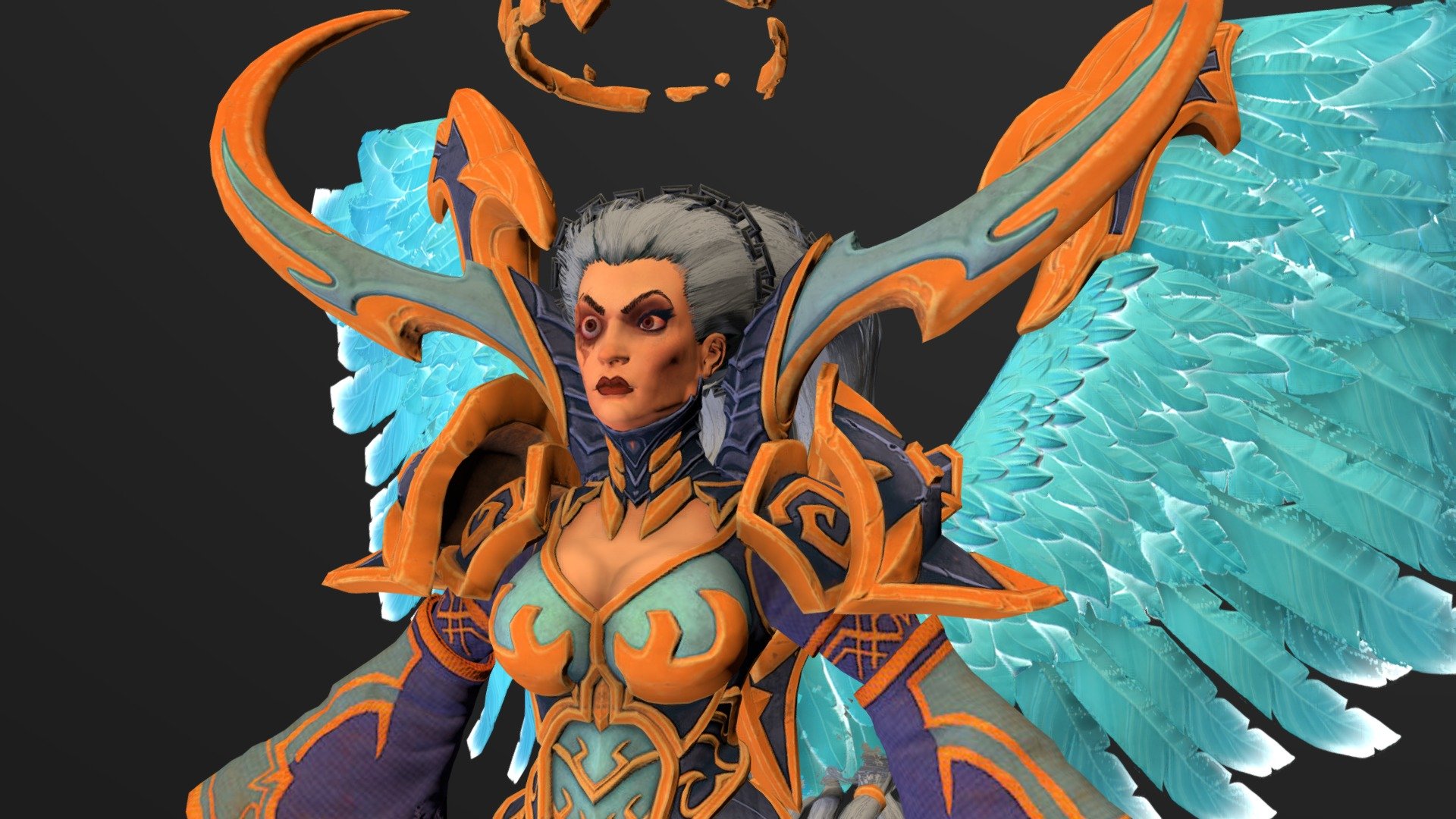 Pride - Darksiders 3 - Rigged - Download Free 3D model by wrimpr ...