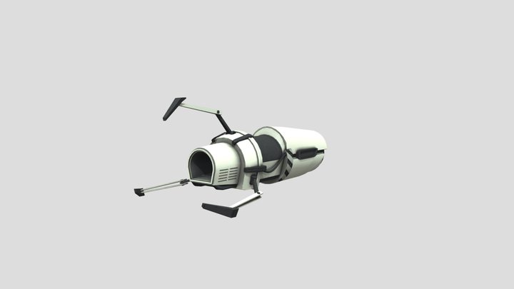 Teleportal 2 Portalgun 3D Model
