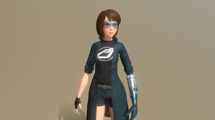 SuperPJ 3D Model