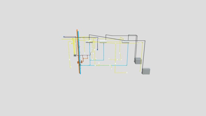 REV01 - INSTALAÇÕES - Sala Dr. Marcio Torres 3D Model
