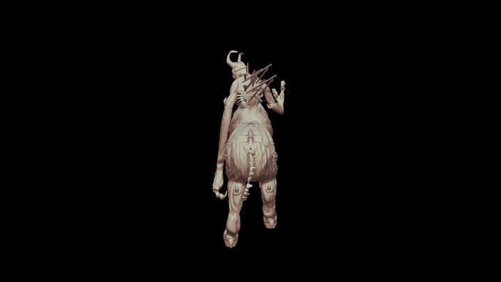 Horse Grimm 3D Model
