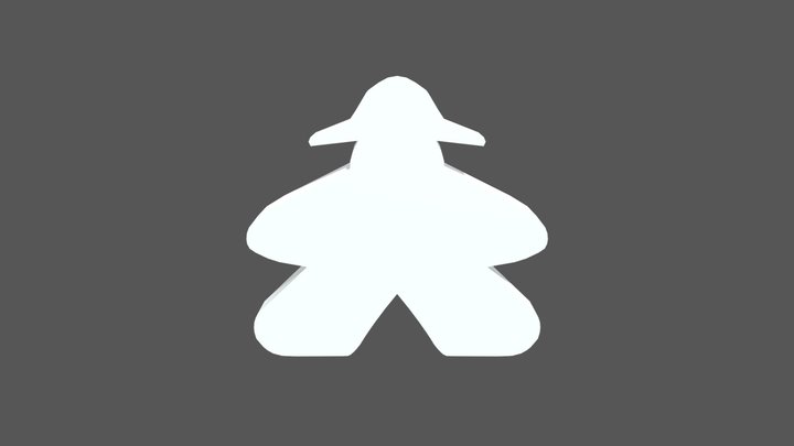 Hatty Meeble 3D Model