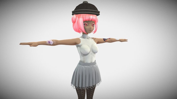 Suzy (PC-VRchat 3.0 Avatar) 3D Model