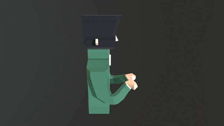 Character- With Texture 3D Model