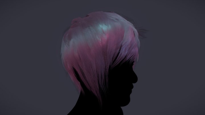 Hair_20190114 3D Model
