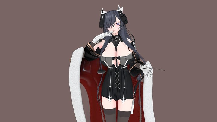 [Azur Lane] August Von Parseval 3D Model