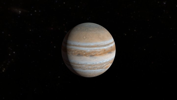 Planet Jupiter 3D Model