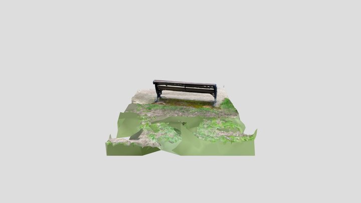 Park bench 3D Model