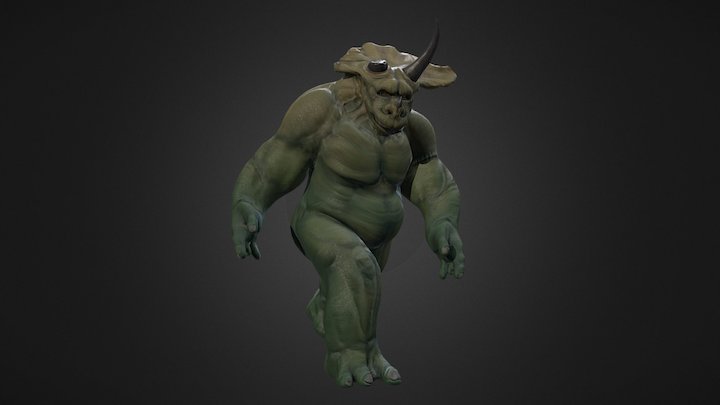 Dinoman - Carlos Huante 3D Model