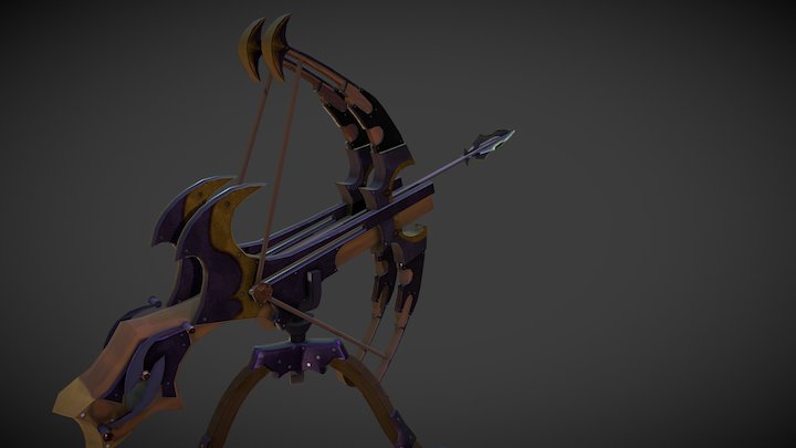 Dark Elve Ballista 3D Model