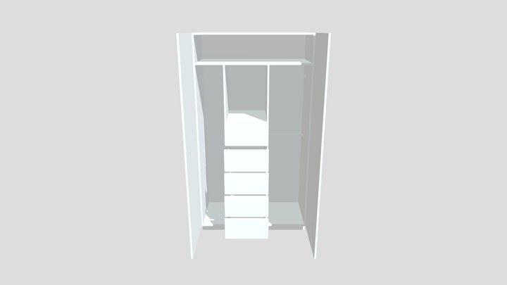 Closet 1-30B 3D Model