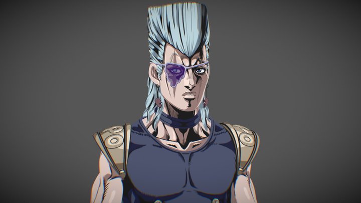 Jean Pierre Polnareff 3D Model
