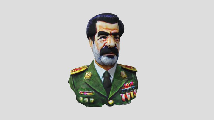 Saddam Hussein – Modelo 3D gratuito STL