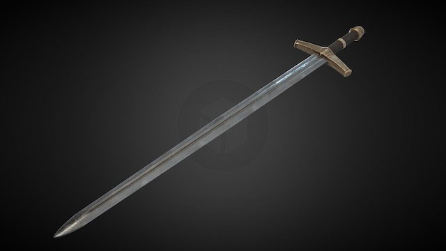 Longsword 2 3D Model