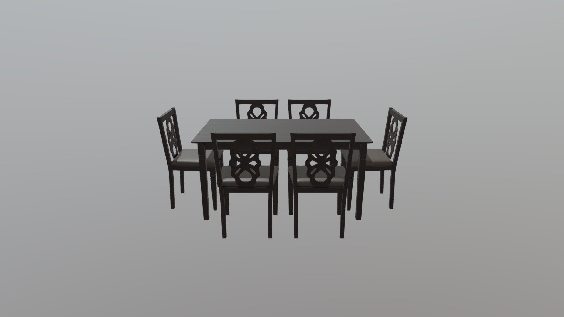 Luther Six Seater Dining Set