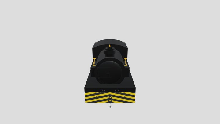 Redrun- A Custom M.o.D. Locomotive 3D Model