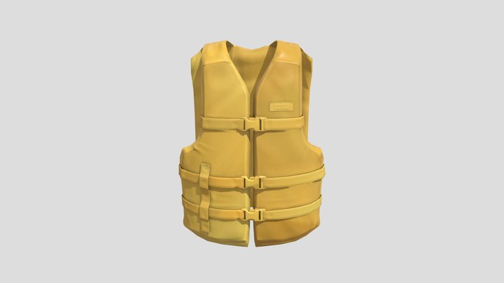 life_vest__life_jacket 3D Model