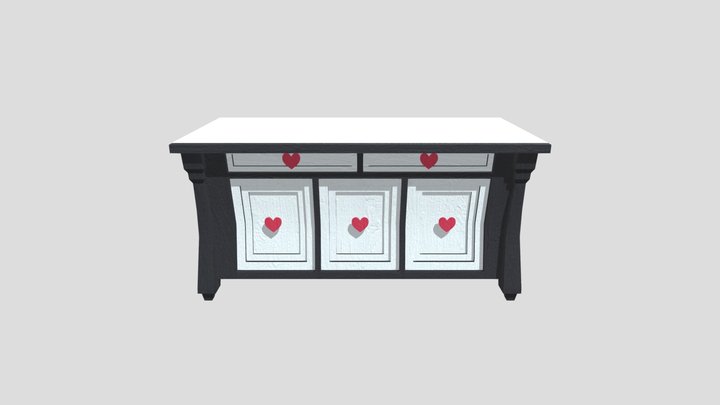 Twisted Wonderland - Heartslabyul Kitchen Island