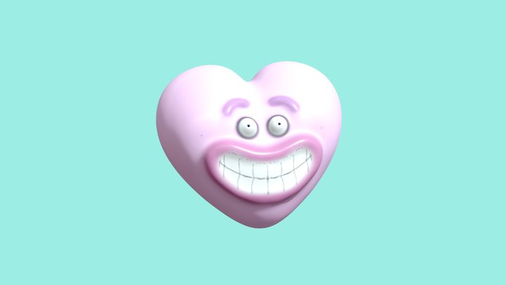 Happy Heart ! 3D Model