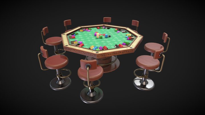 Poker 3D models - Sketchfab