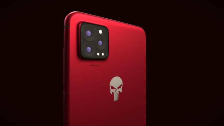 Concept Phone (form study) - A PBR Experiment 3D Model