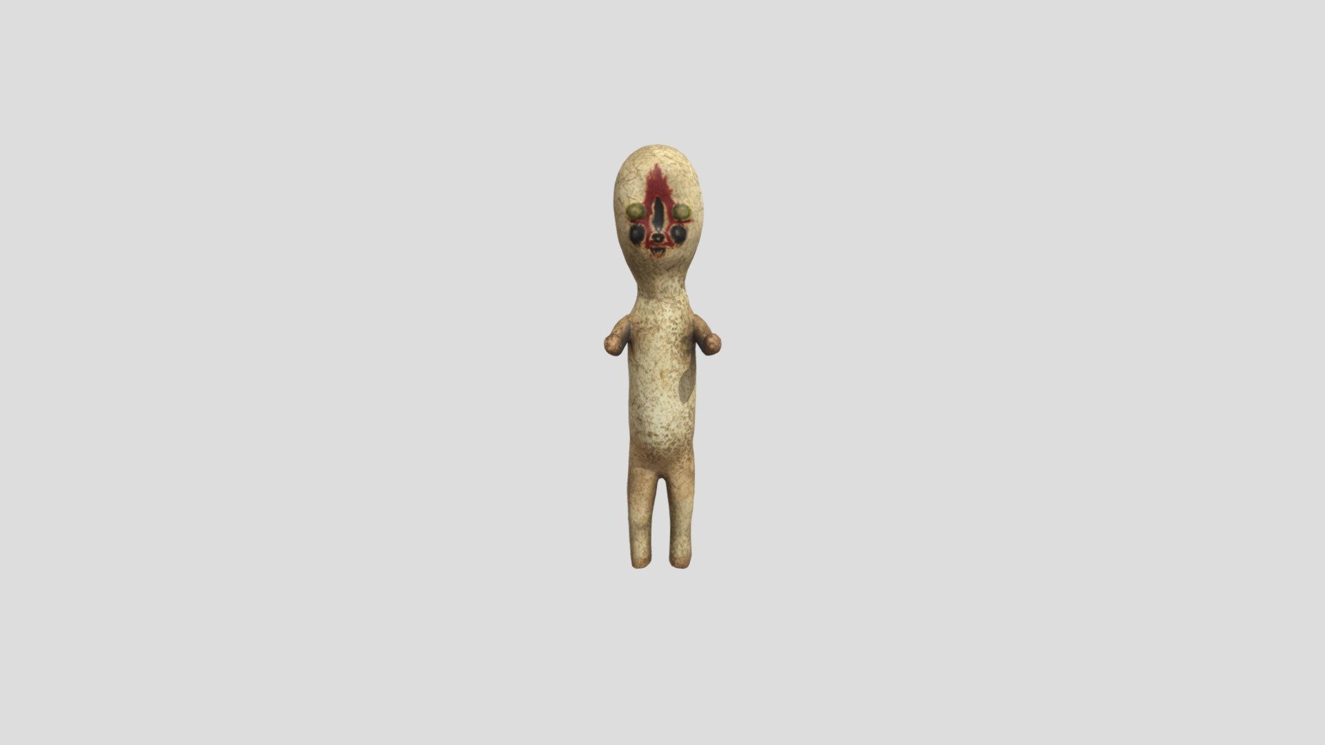 Free OBJ file Scp-173 (Duck) 🦆・3D printing design to download・Cults