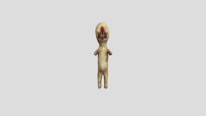 SCP 173 3D Model