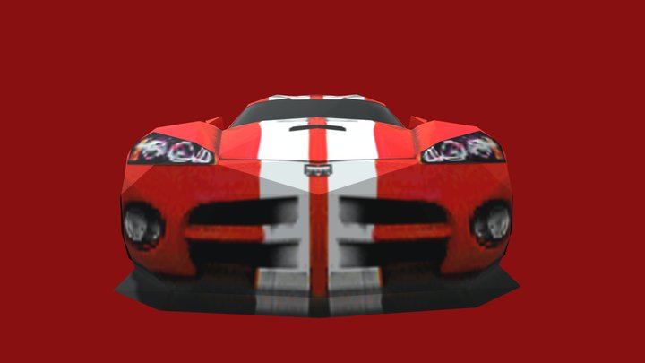 2000 Dodge Viper GTS-R – Modello 3D gratuito STL