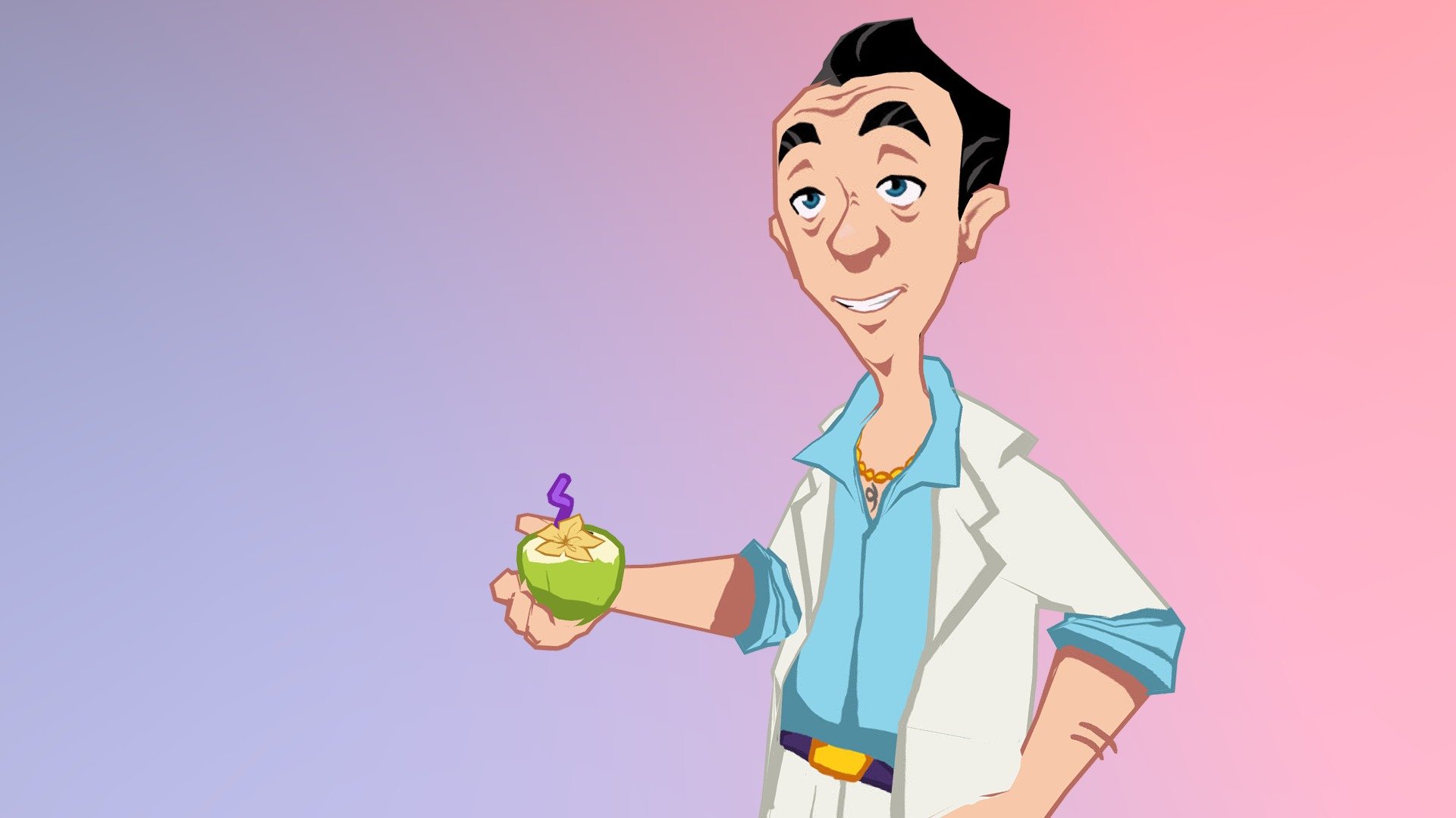 Larry Laffer - Leisure Suit Larry - 3D model by anemonidolaon  (@anemonidolaon) [0fa25b8]