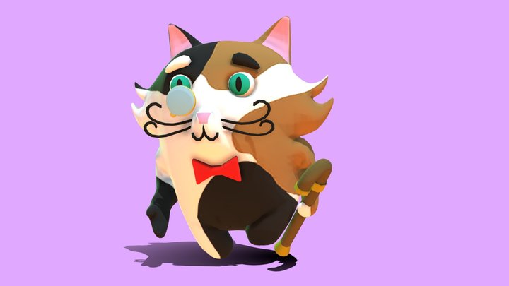 Character_ Aristocat 3D Model