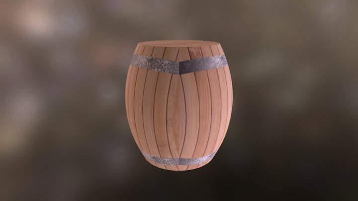 Barrel #2 3D Model