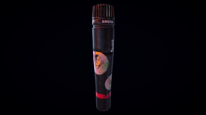 SM57 3D Model