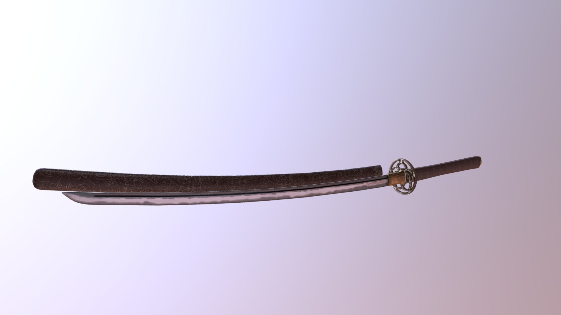 Katana Soul Reaver - 3d Model By Antonios Syrakoulis (@syrakoulis 