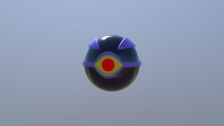 Mewtwo Ball 3D Model
