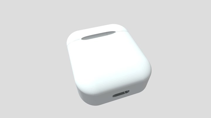Low-poly "Airpods" - Apple Wireless Headphones – Modèle 3D gratuit STL
