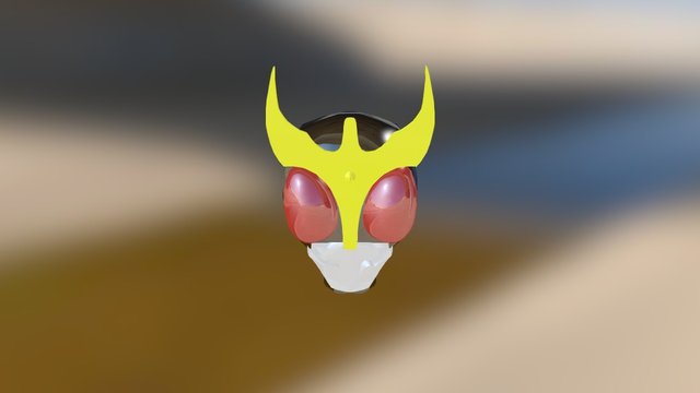 Kuuga2 3D Model