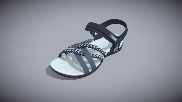 DUINN Shoes Womens Hiking Sandal Sport 3D Model